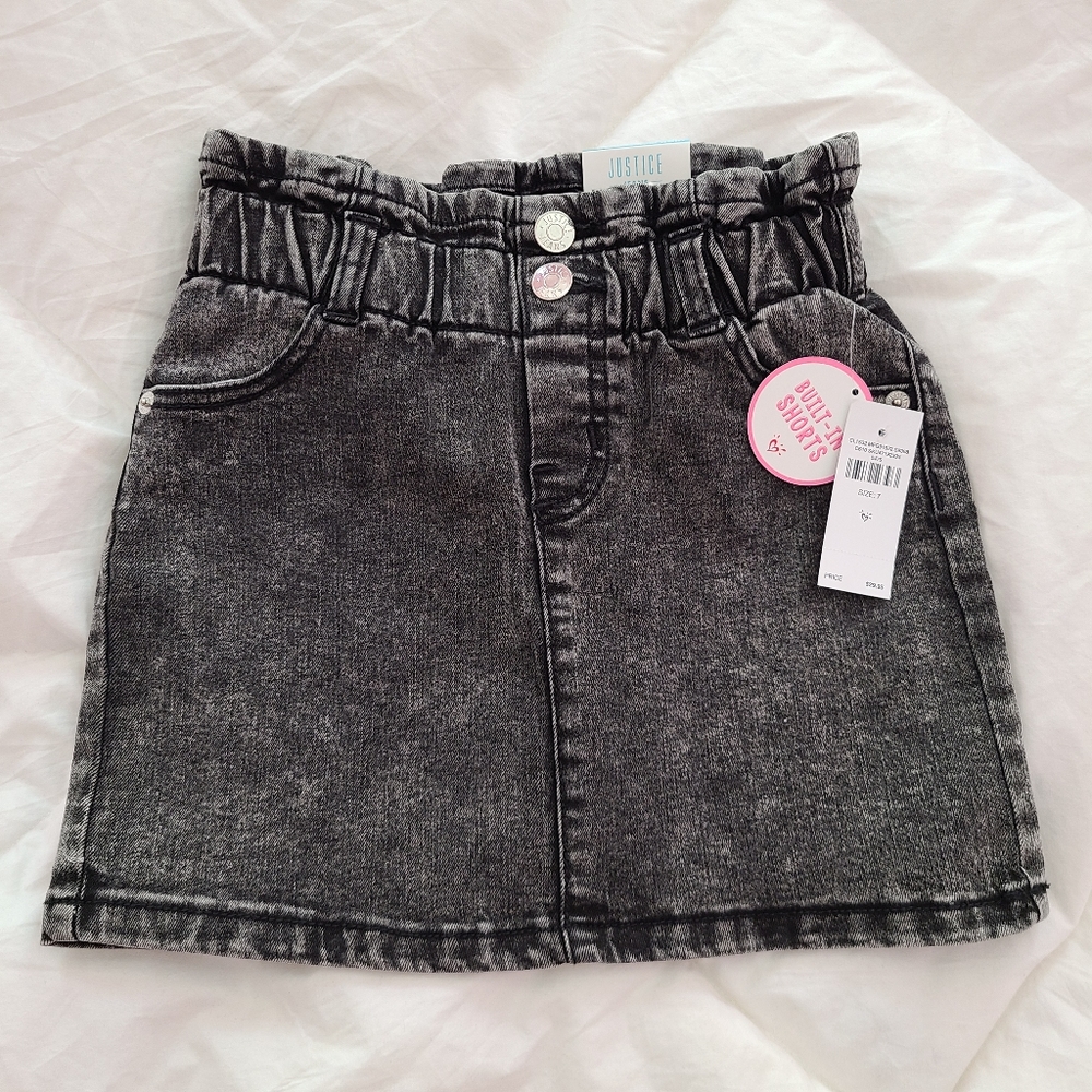 Justice girls skirt size 7